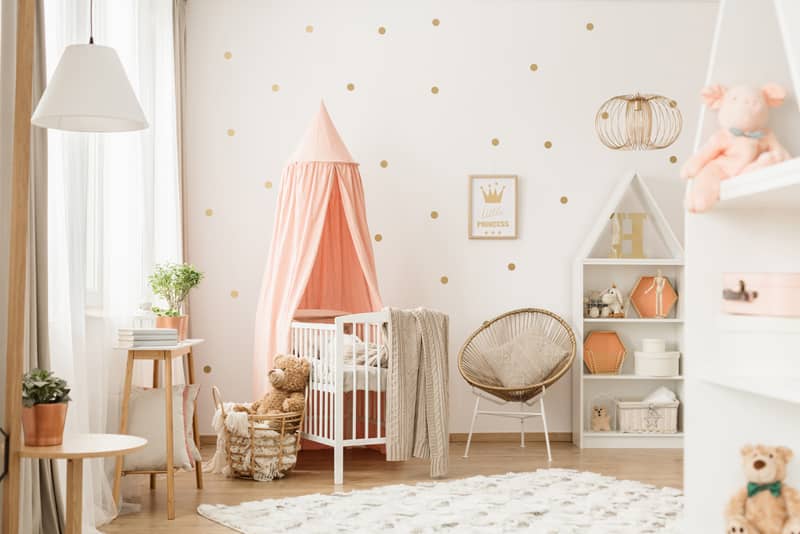 Décoration murale pour chambre d'enfant et bébé originale et unique! rose  et lila - chambre bebe fille - Un grand marché