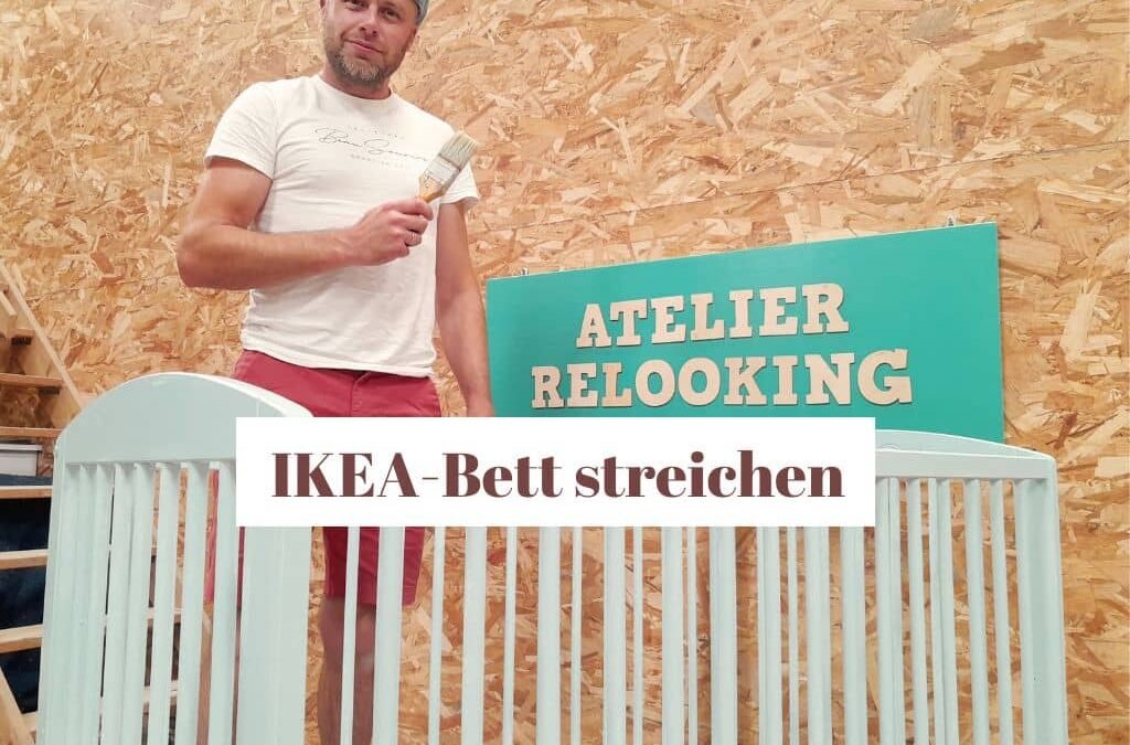 DIY: Ein IKEA Babybett streichen (ohne Risiko für dein Baby)