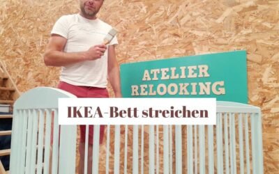 DIY: Ein IKEA Babybett streichen (ohne Risiko für dein Baby)