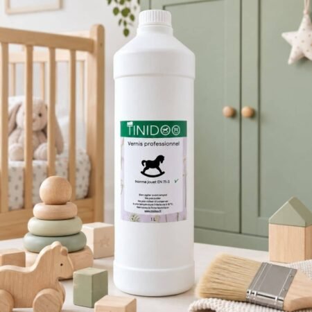 vernis pour meuble bébé et jouets en bois