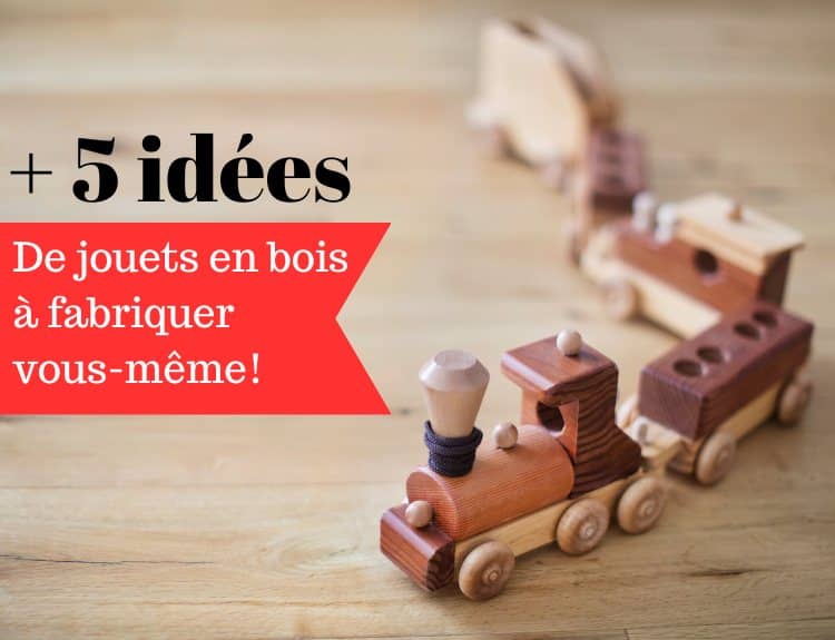 Petit train en bois : Jouet en bois bébé - Jouets Montessori