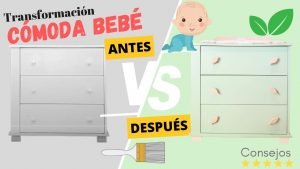 relooking commode bébé