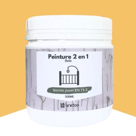 peinture bois couleur moutarde