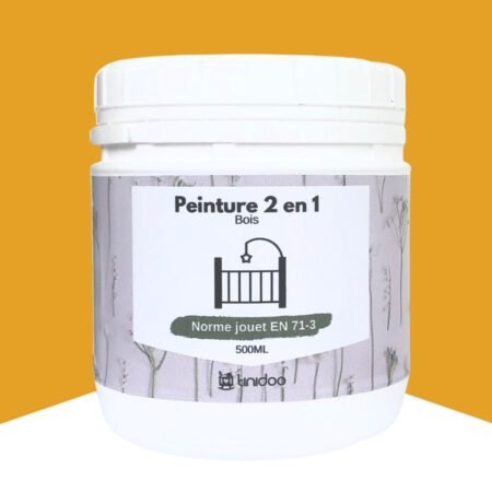 peinture bois couleur ocre