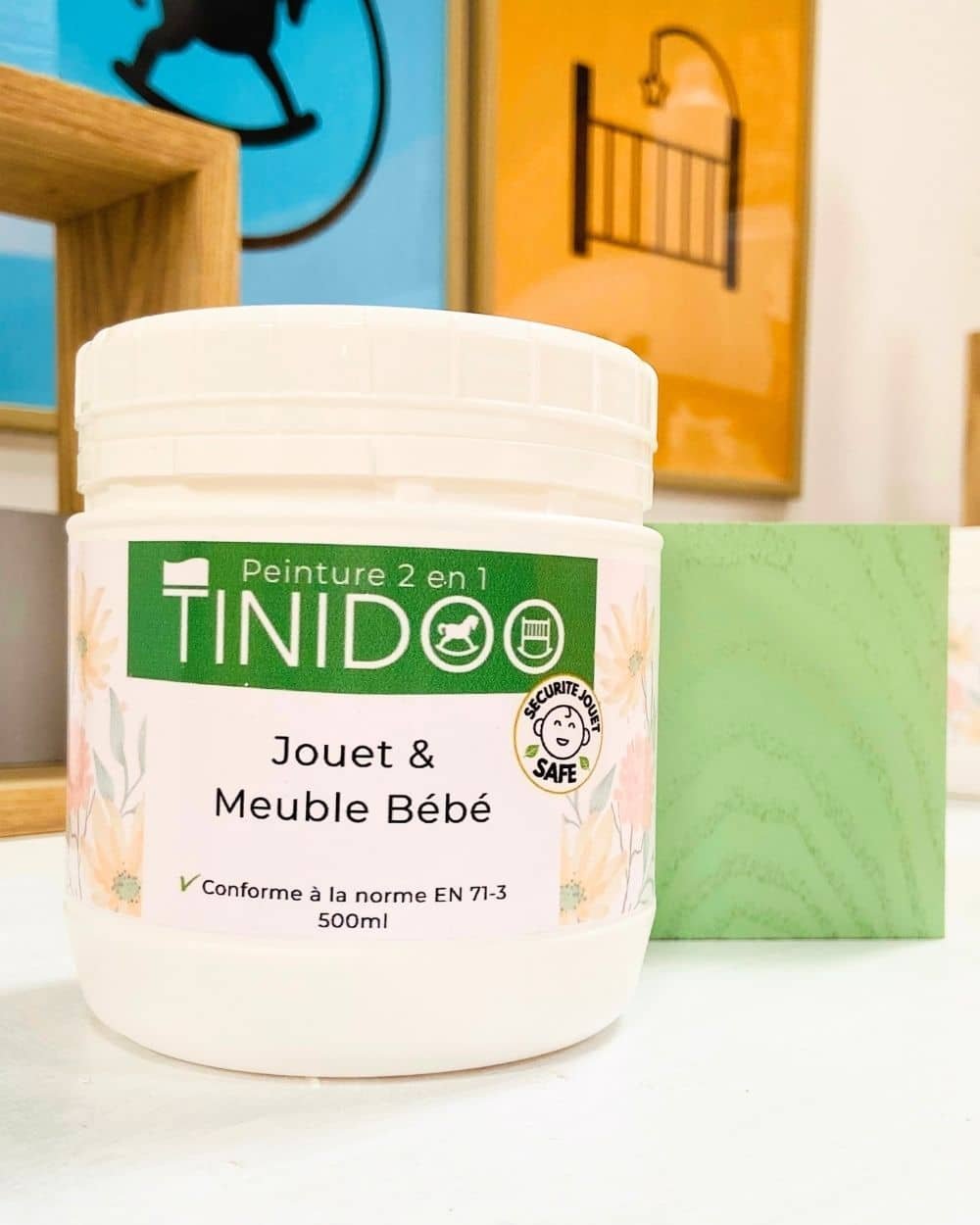 peinture vert clair pour