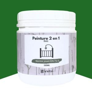 peinture vert foret pour meuble en bois