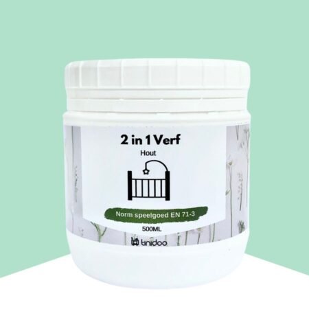 groene verf voor babybedje