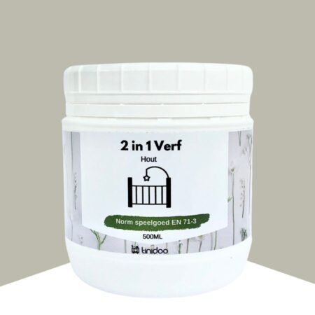 lichtgrijze babymeubelverf