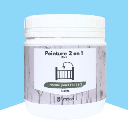 peinture bleu clair pour meuble en bois