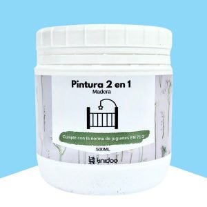 pintura mueble bebe azul claro