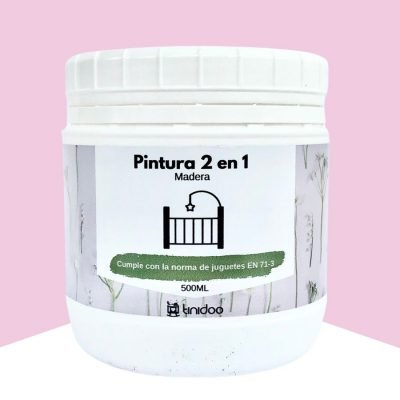 Pintura para Juguetes de madera 500ML/1L Rosa