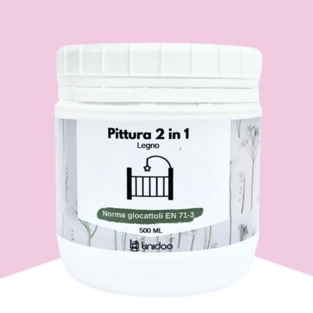 Pittura per giocattoli e mobili per bambini 500ML/1L Rosa