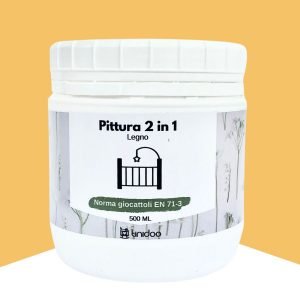 pittura per giocattoli color senape