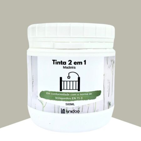 tinta brinquedo cinza claro