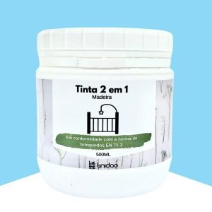 tinta de brinquedo azul claro