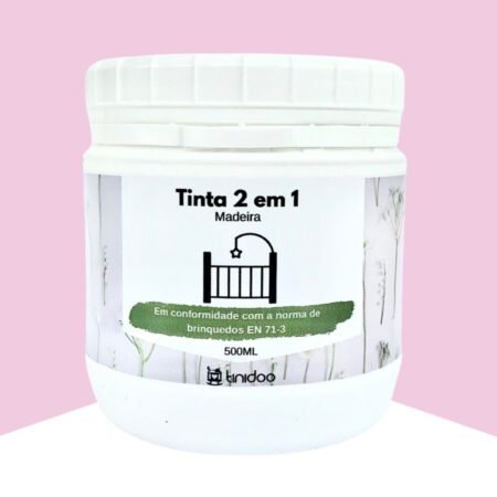 Tinta para brinquedos e mobiliário de bebé 500ML/1L Rosa