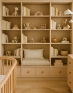 bibliotheque enfant avec rangement