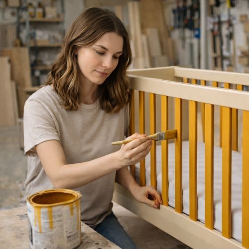 conseils et tuto pou rénover un meuble bébé