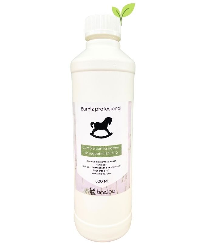 barniz para muebles de bebe 500ml