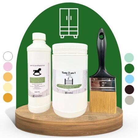 Tinta EN 71-3 para guarda-roupa de bebe