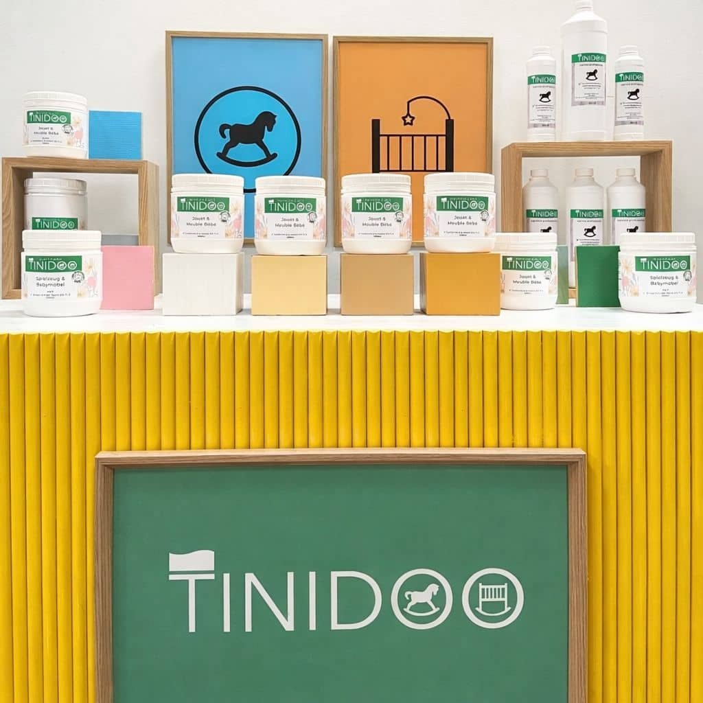 peintures écologiques pour meuble bébé