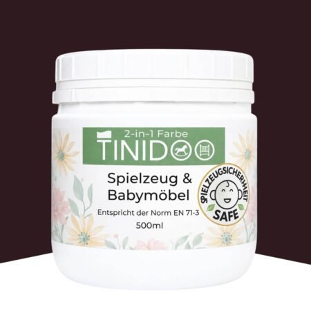 Rosenholzfarbene Farbe für Babymöbel