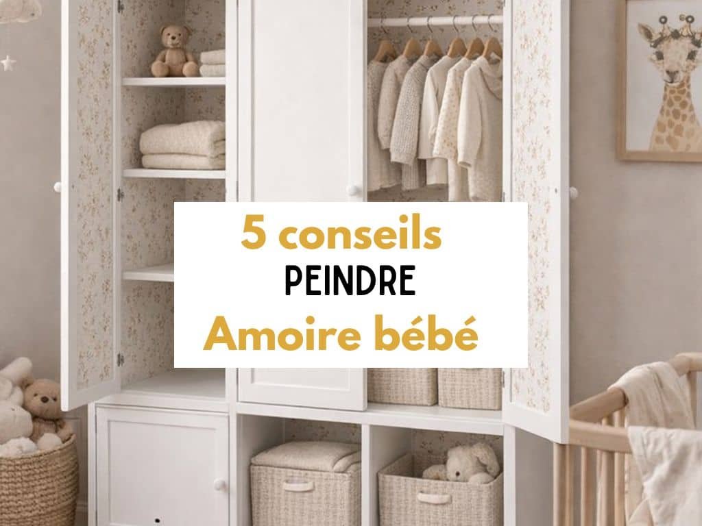 5 conseils pour peindre une armoire bébé