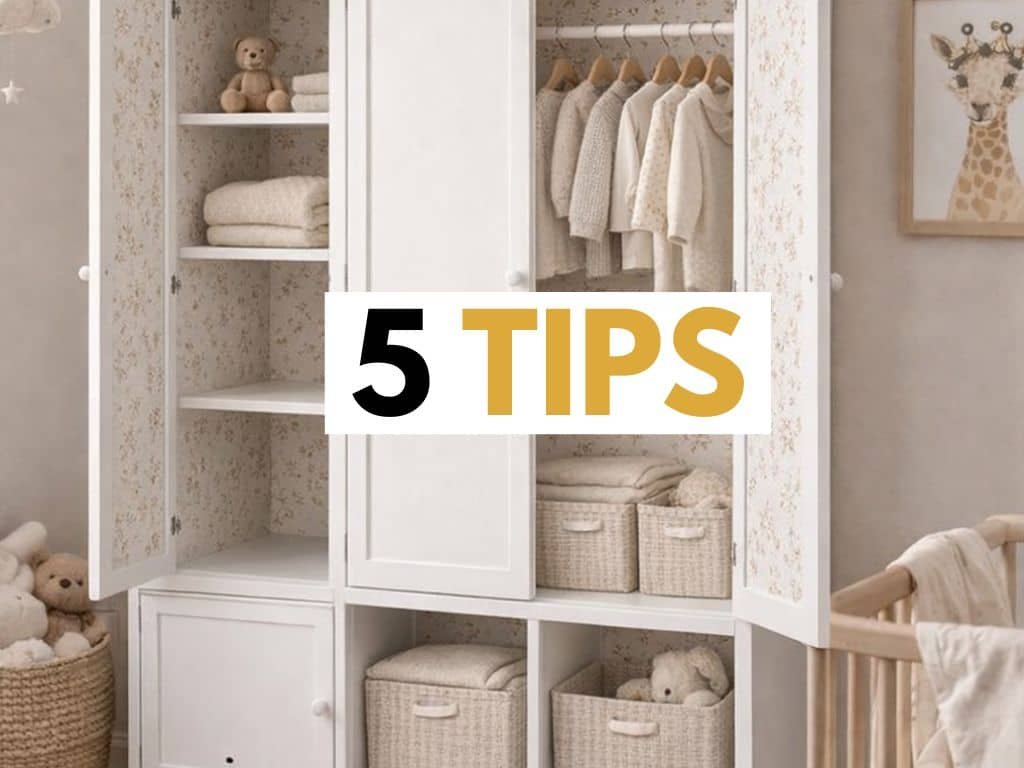 5 conseils pour peindre une armoire bébé