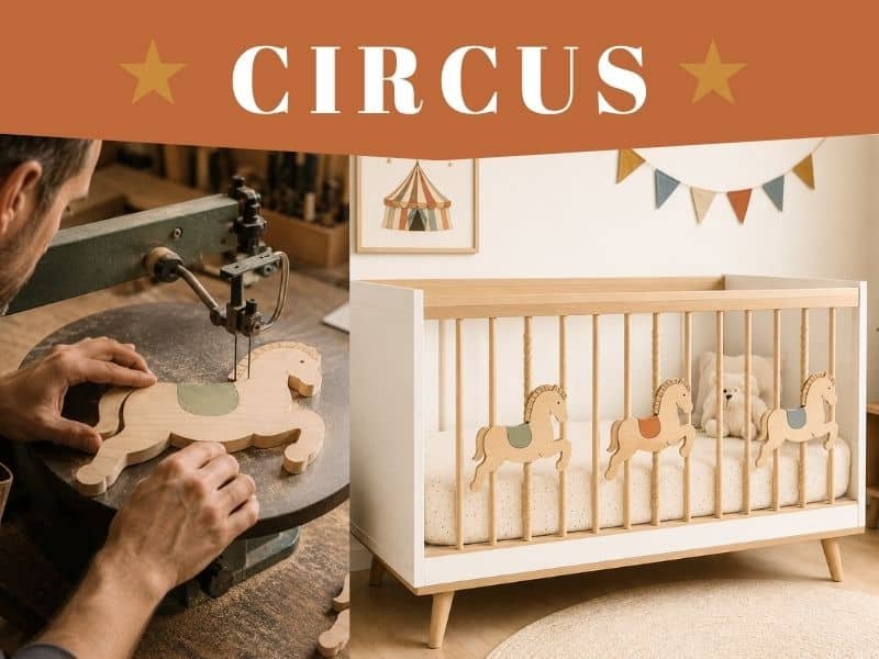baby crib circus