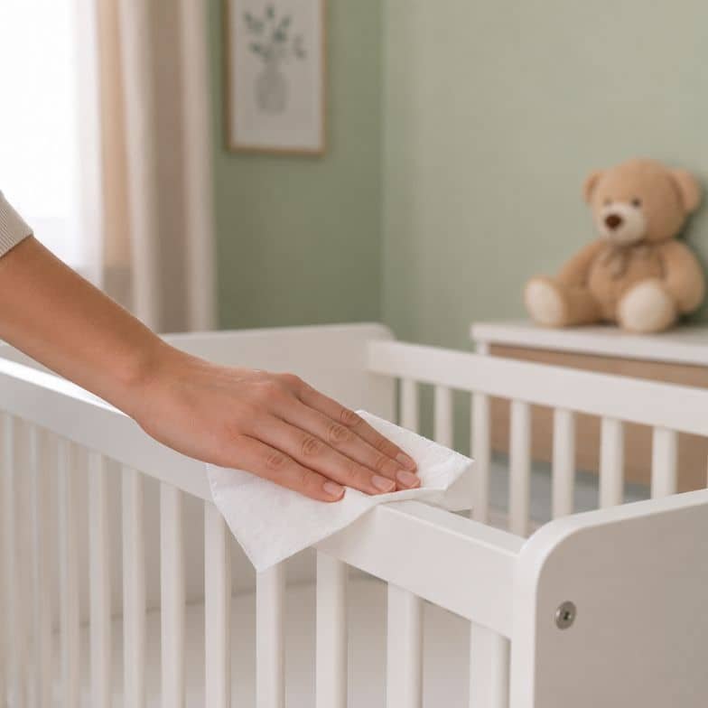 nettoyer lit bébé