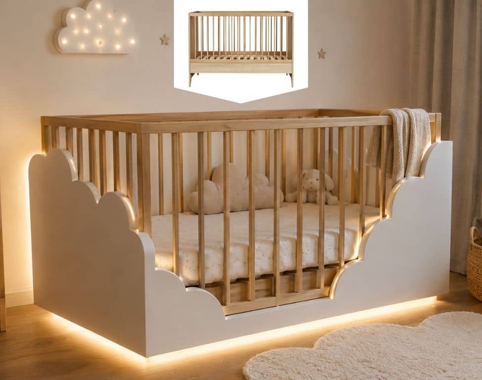 cloud crib makeover