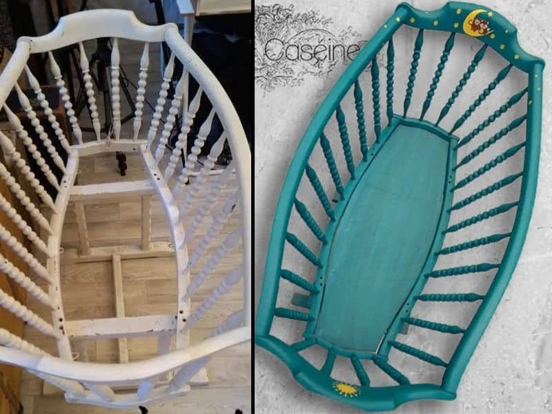 rocking cradle restoration