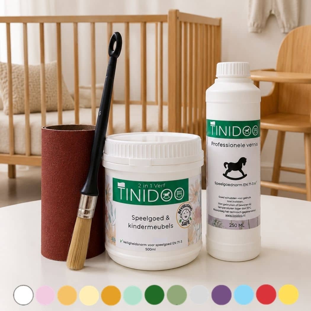 Renovatiekit voor babybedjes