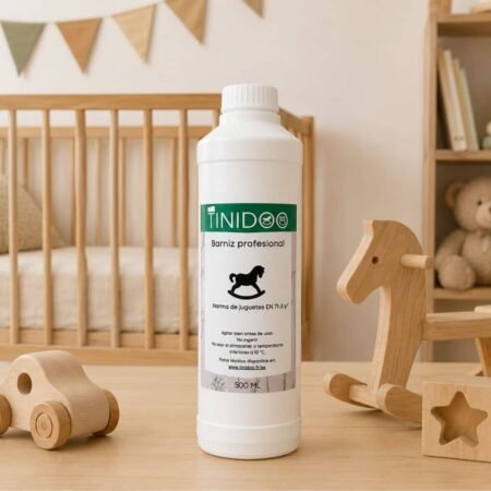 barniz para juguetes y cuna de bebe