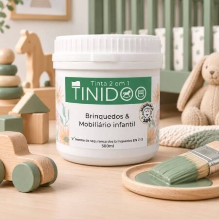 tinta verde-sálvia para quarto de bebé
